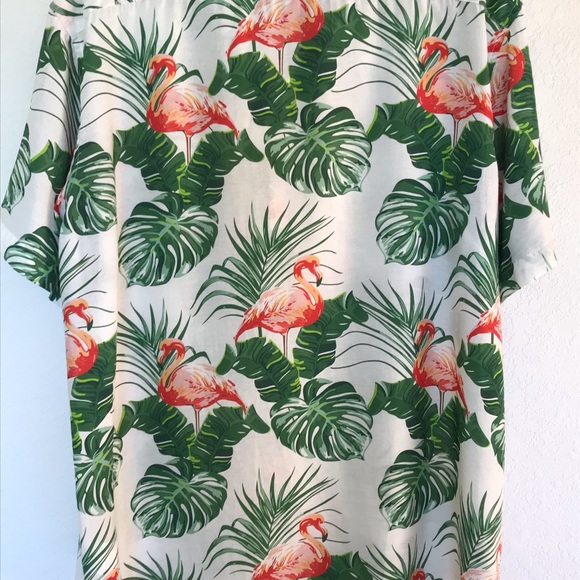 Flamingo Hawaiian Shirt - Picture 3 of 4